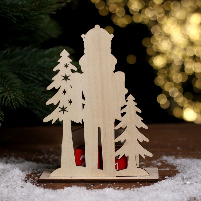 Вечный календарь &laquo;Щелкунчик&raquo; 14 &times; 5,5 &times; 18 см