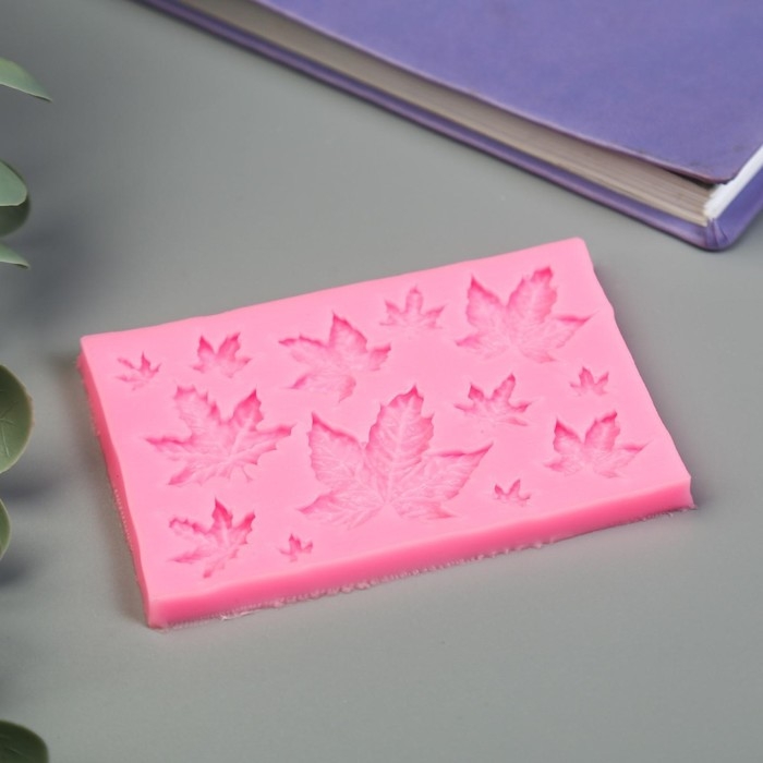 Молд силикон Молд силикон "Кленовые листья" 13 предметов 0,7х9,7х6,4 см