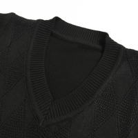 Школьный жилет для мальчика, цвет чёрный, рост 152-158 см