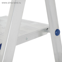 Стремянка ТУНДРА, алюминиевая, 7 ступеней, 1450 мм Стремянка ТУНДРА, алюминиевая, 7 ступеней, 1450 мм