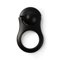 Ручка-кнопка CAPPIO OPENER, алюминий, цвет черный Ручка-кнопка CAPPIO OPENER, алюминий, цвет черный