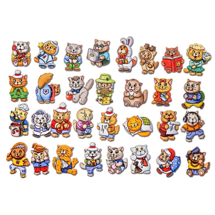 Коврик-пазл &laquo;Адвент-календарь. Гном&raquo;