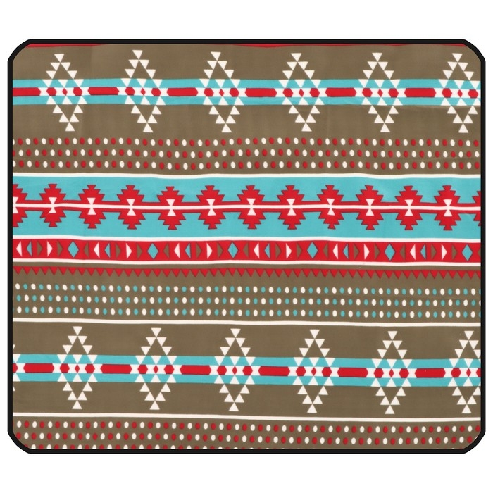 Коврик туристический Maclay, флис, 150х180х0.3 см, цвет МИКС