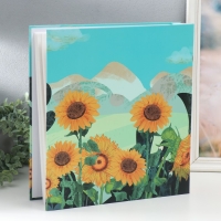 Фотоальбом на 600 фото 10х15 см "Подсолнухи в горах" в коробке 37х6х34,5 см Фотоальбом на 600 фото 10х15 см "Подсолнухи в горах" в коробке 37х6х34,5 см