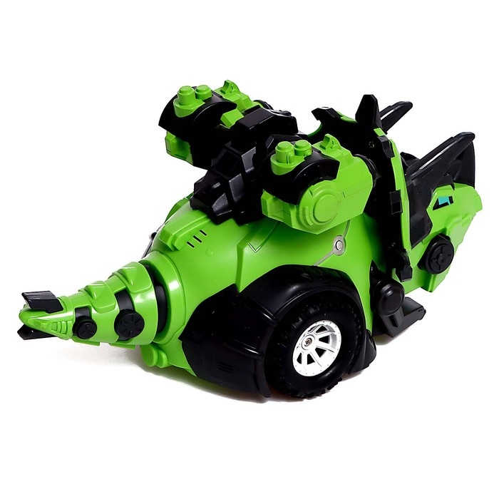 Робот динозавр «Пультовод» ZHORYA, программируемый, на пульте управления, интерактивный: свет, звук, на аккумуляторе, на русском языке, зелёный Робот динозавр «Пультовод» ZHORYA, программируемый, на пульте управления, интерактивный: свет, звук, на аккумуляторе, на русском языке, зелёный