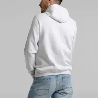 Толстовка с капюшоном Snake II светло-серый меланж, размер XXL