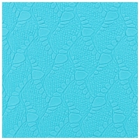 Коврик для фитнеса и йоги ONLYTOP, 183х61х0,6 см, цвет серый/голубой Коврик для фитнеса и йоги ONLYTOP, 183х61х0,6 см, цвет серый/голубой