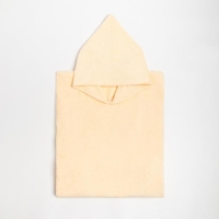 Полотенце-пончо Крошка Я &laquo;Гномик&raquo;, цвет молочный, размер 24-32, 100 % хлопок, 320 г/м2