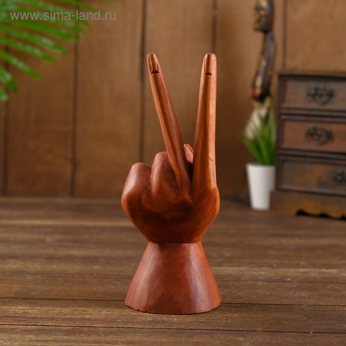 Подставка под визитки дерево Подставка под визитки дерево "Мир" 8х10х22 см