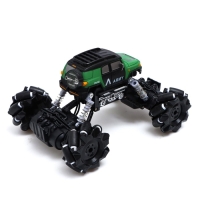 Джип радиоуправляемый &laquo;Армия&raquo;, 4WD, дрифт, работает от аккумулятора, цвет зелёный