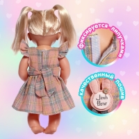 Одежда для пупса &laquo;Клеточки&raquo;, сарафан, повязка