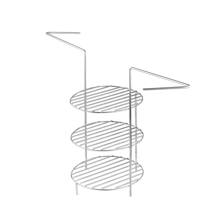 Решетка 3-х ярусная с ручками для тандыра, диаметр яруса 20 см, высота 33 см Решетка 3-х ярусная с ручками для тандыра, диаметр яруса 20 см, высота 33 см