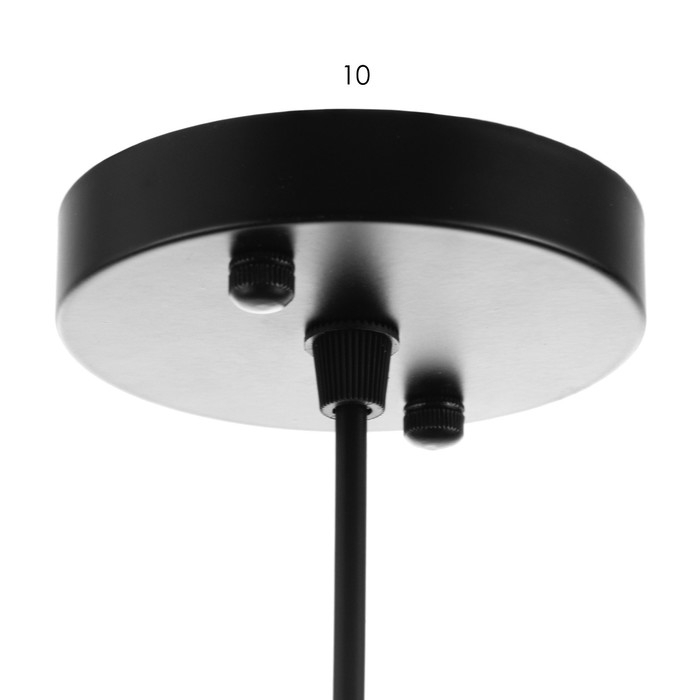 Светильник BayerLux Светильник BayerLux "Румпи" Е27 40Вт чёрный 20х20х17-117 см