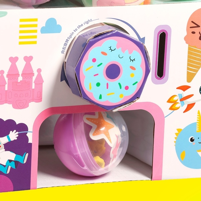 Детский игровой автомат &laquo;ВАУ сюрприз!&raquo; с игрушками, в наборе 12 шаров-сюрпризов, МИКС