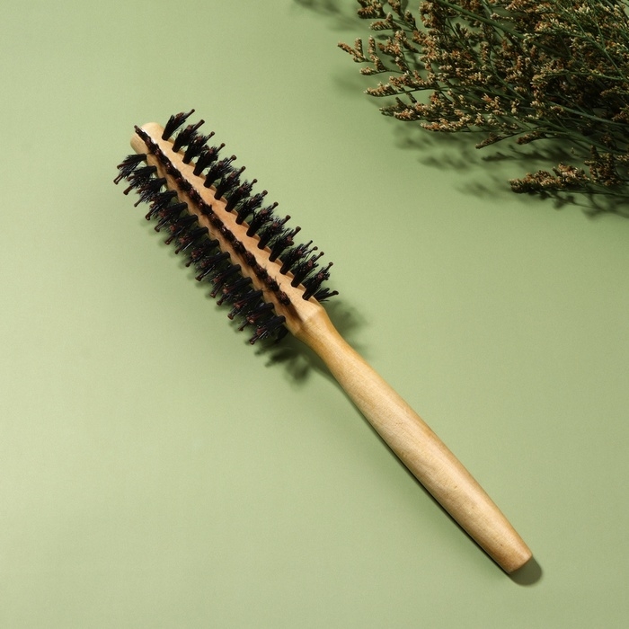 Брашинг «Натурель», d = 1,6/4 × 22 см, комбинированная щетина, цвет «светлое дерево» Брашинг «Натурель», d = 1,6/4 × 22 см, комбинированная щетина, цвет «светлое дерево»