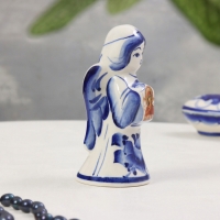 Сувенир &laquo;Ангел с иконой&raquo;, гжель, 12,5х5,5 см, микс