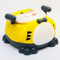 Горшок детский &laquo;Тигренок&raquo;, цвет желтый