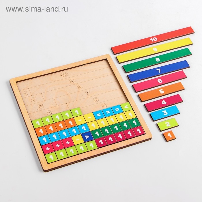 Счётные палочки &laquo;Математическая лесенка&raquo;