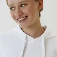 Худи детское Kirenga Kids 2.0, белое, 10 лет