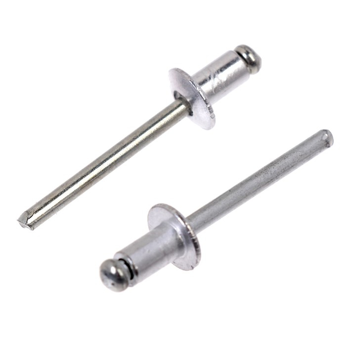 Заклёпки вытяжные ТУНДРА krep, алюминий-сталь, 4.8 х 10 мм, в пакете 500 шт. Заклёпки вытяжные ТУНДРА krep, алюминий-сталь, 4.8 х 10 мм, в пакете 500 шт.