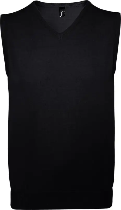 Жилет унисекс Gentlemen черный, размер XXs Жилет унисекс Gentlemen черный, размер XXs