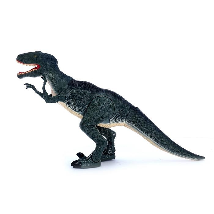 Динозавр радиоуправляемый «Велоцираптор», световые и звуковые эффекты Динозавр радиоуправляемый «Велоцираптор», световые и звуковые эффекты