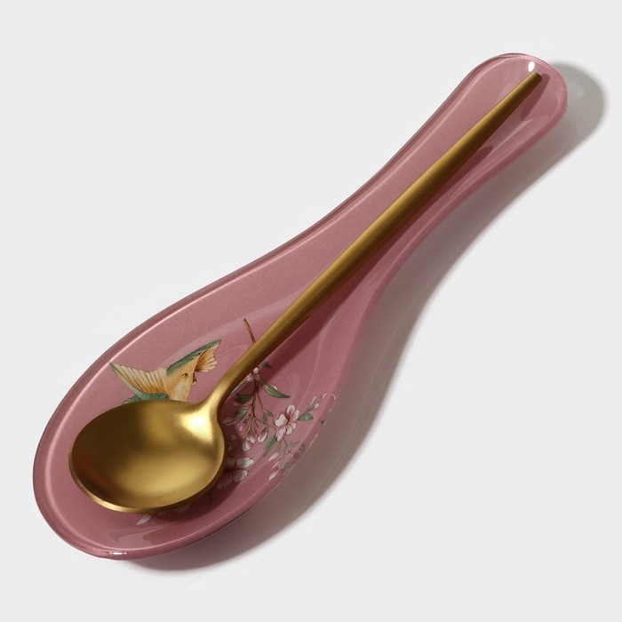 Подставка под ложку Доляна &laquo;Колибри&raquo;, 23,5&times;8,3&times;1,5 см