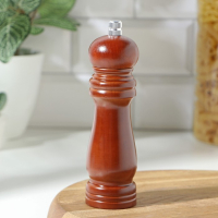 Мельница для специй Доляна, 17×4,5 см, металлический механизм, цвет тёмное дерево Мельница для специй Доляна, 17×4,5 см, металлический механизм, цвет тёмное дерево