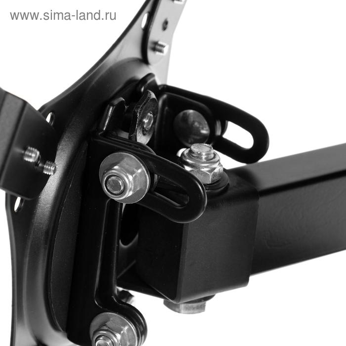 Кронштейн VLK TRENTO-105, для ТВ, наклонно-поворотный, 15-42", 60-325 мм от стены, черный