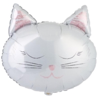 Шар фольгированный 18" &laquo;Котики&raquo;, фигура, 2-сторонний