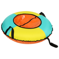 Тюбинг-ватрушка Winter Star &laquo;Вихрь&raquo;, диаметр чехла 70 см, цвета МИКС