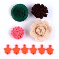 Набор для творчества: декор из фетра и набор бусин «Цветочное настроение» Набор для творчества: декор из фетра и набор бусин «Цветочное настроение»