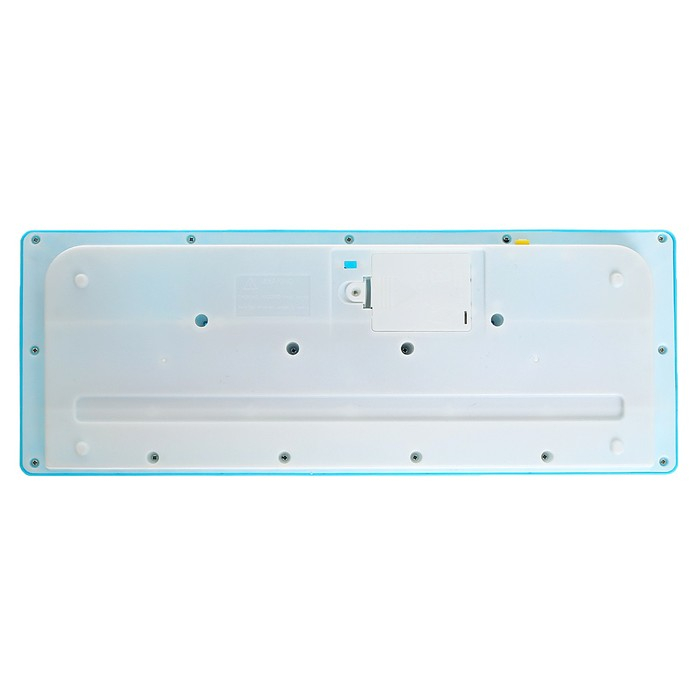 Синтезатор &laquo;Нежность&raquo; с микрофоном, 37 клавиш, цвет голубой