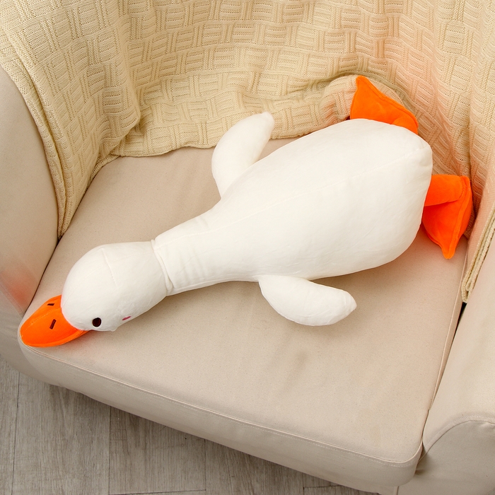 Мягкая игрушка &laquo;Гусь&raquo;, 60 см, цвет белый