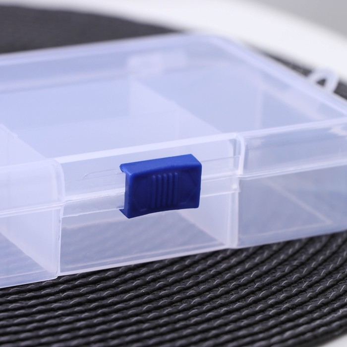 Органайзер для хранения, 5 отделений, 14,5&times;10&times;3,5 см, цвет МИКС