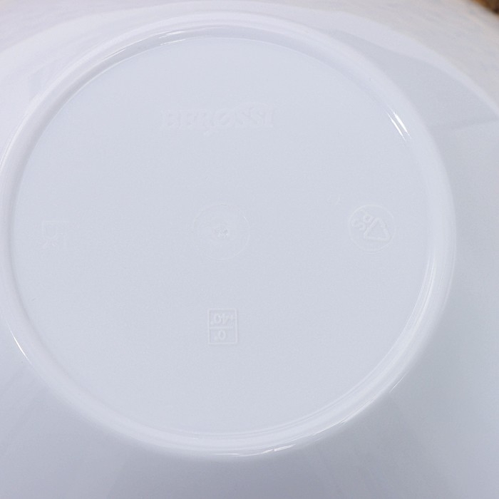 Салатник пластиковый &laquo;Рондо&raquo;, 2 л, цвет белый