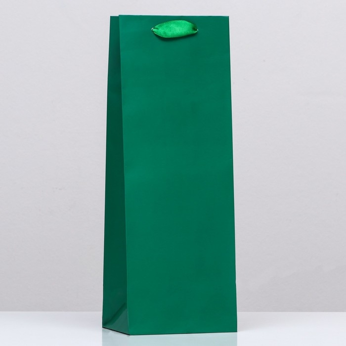 Пакет под бутылку «Зелёный» 13 x 36 x 10 см, 1 шт. Пакет под бутылку «Зелёный» 13 x 36 x 10 см, 1 шт.