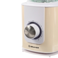 Блендер BRAYER 1205BR, стационарный, 1200 Вт, 1.75 л, 5 скоростей, бежевый Блендер BRAYER 1205BR, стационарный, 1200 Вт, 1.75 л, 5 скоростей, бежевый