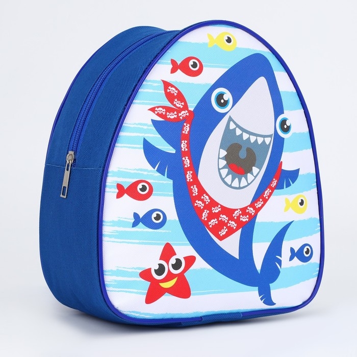 Рюкзак детский для мальчика &laquo;Акулёнок&raquo;, р-р. 23х20,5 см