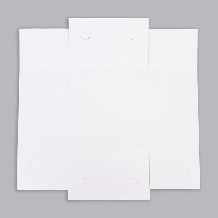 Коробка под торт, белая, 30 х 30 х 19 см Коробка под торт, белая, 30 х 30 х 19 см