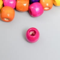 Бусины для творчества дерево "Разноцветные" набор 80 шт 1,1х1,2 см Бусины для творчества дерево "Разноцветные" набор 80 шт 1,1х1,2 см