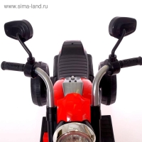 Детский электромобиль &laquo;Байк&raquo;, цвет красный