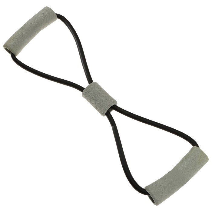 Эспандер ONLYTOP &laquo;Восьмёрка&raquo;, цвет чёрный