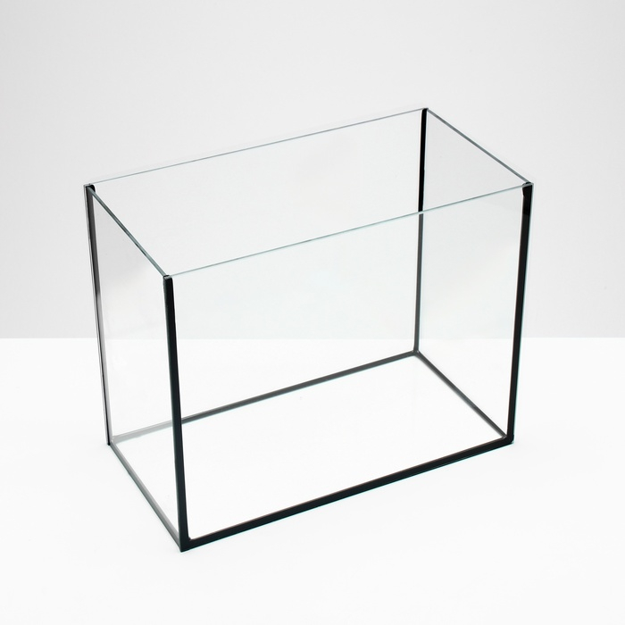 Аквариум Аквариум "Прямоугольный" с крышкой, 20 литров, 36 х 19 х 29/34 см, венге