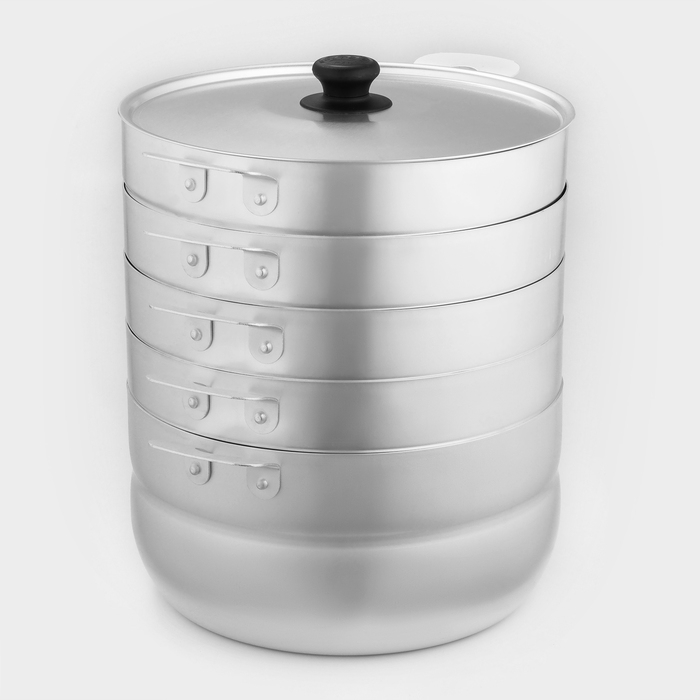 Манты-казан, 6 л, с 4 сетками, d=26 см, высота секции 5 см,металлическая крышка Манты-казан, 6 л, с 4 сетками, d=26 см, высота секции 5 см,металлическая крышка