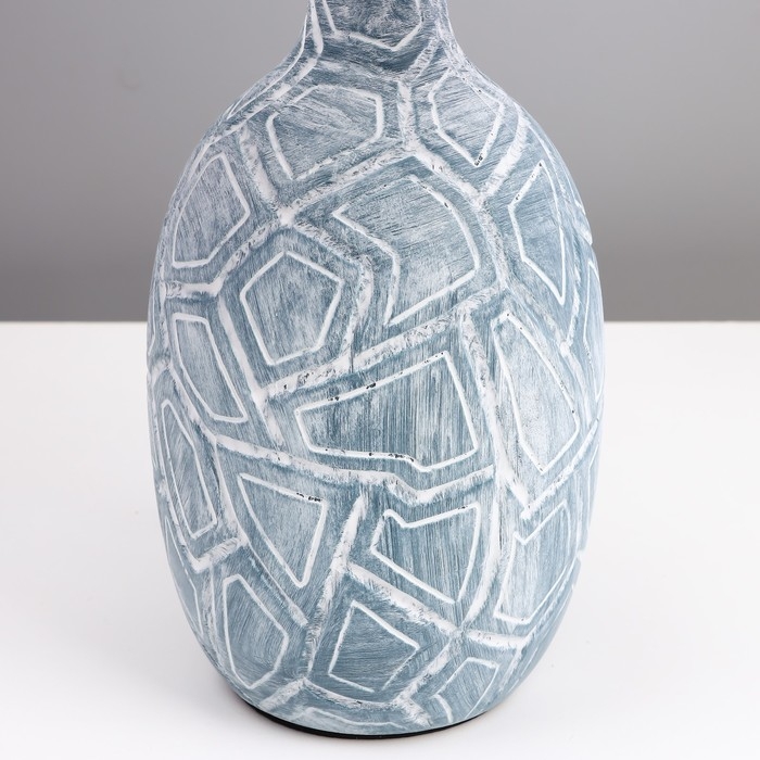 Настольная лампа Настольная лампа "Изольда" Е27 40Вт голубой 25х25х38,5 см RISALUX