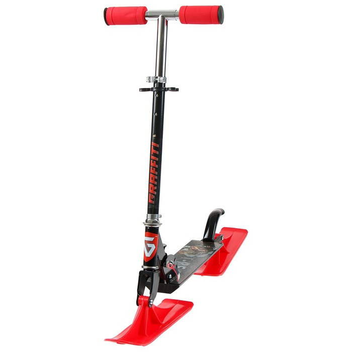 Самокат-снегокат 2 в 1 GRAFFITI T-Rex Самокат-снегокат 2 в 1 GRAFFITI T-Rex