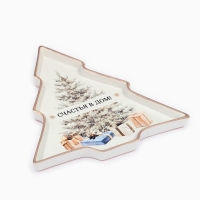 Блюдо "Счастья в дом", 23х22х2 см Блюдо "Счастья в дом", 23х22х2 см