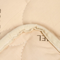 Одеяло всесезонное Адамас "Верблюжья шерсть", размер 172х205 &plusmn; 5 см, 200гр/м2, чехол тик