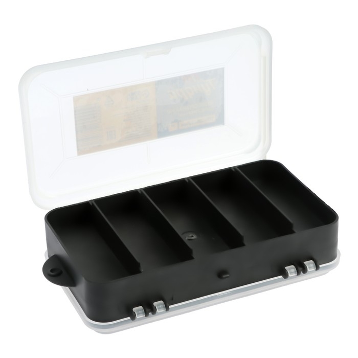 Органайзер двухсторонний ТУНДРА, 5/8 отделений, 7 Органайзер двухсторонний ТУНДРА, 5/8 отделений, 7", 175 х 106 х 46 мм